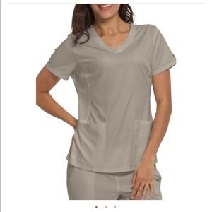 Khaki Scrub Top